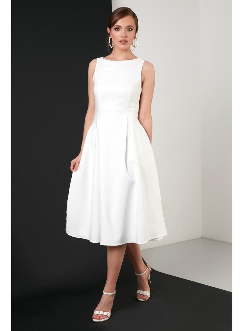 Lela Sleeveless A-Line Dress - Image 1
